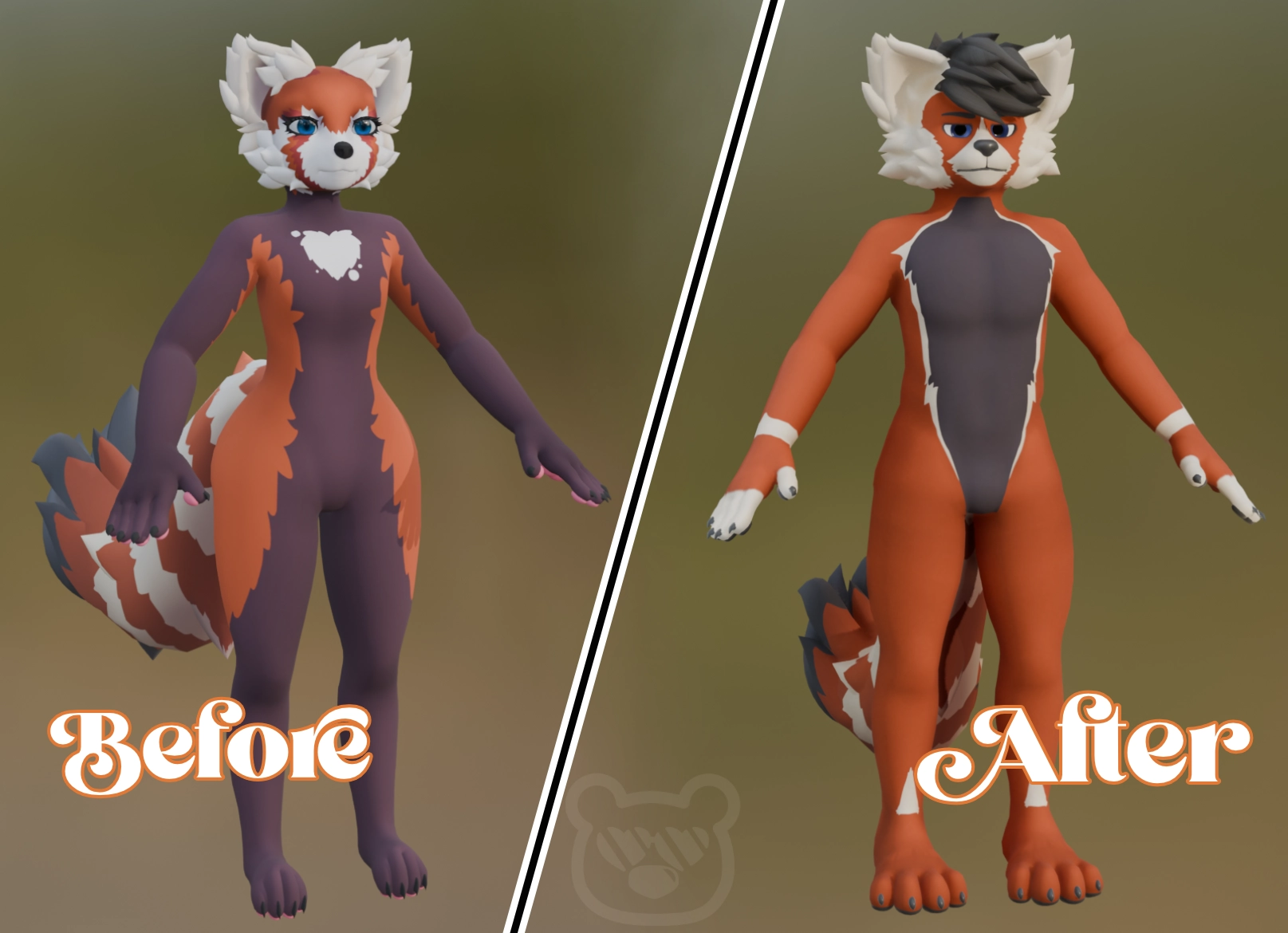 Avatar body proportion edit